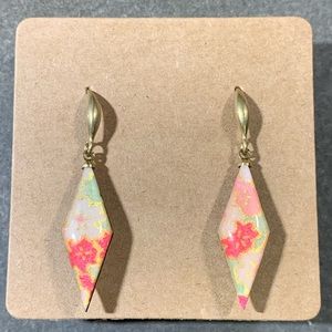 Handmade Japanese Washi earrings